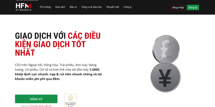 Hướng dẫn mở tài khoản forex sàn HFM (Hotforex) 2026 chi tiết